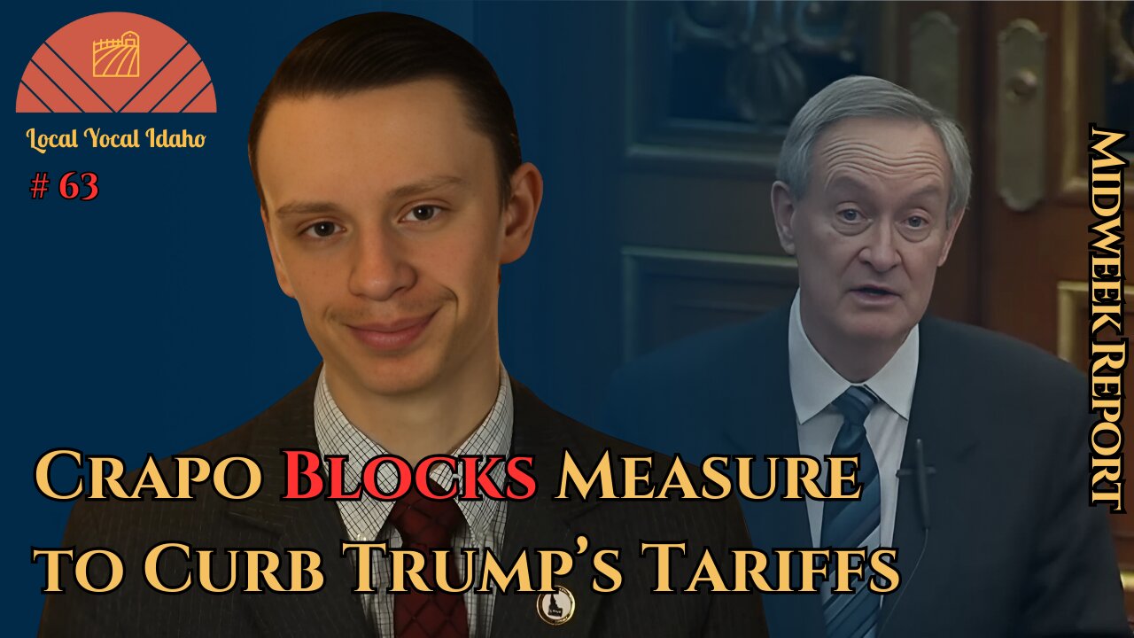 Trump's Tariff Powers Defended by Sen Crapo | EP 63