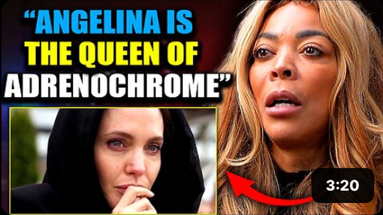 Wendy Williams Releases Diddy Tape Proving Angelina Jolie Runs 'Hollywood Adrenochrome Ring'