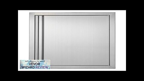 VEVOR BBQ Access Door 18W x 21H Inch Single Outdoor Kitchen Door Review