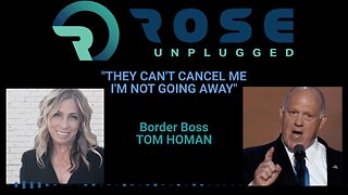 Tom Homan: They Can't Cancel Me- I'm Not Going Away