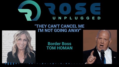 Tom Homan: They Can't Cancel Me- I'm Not Going Away