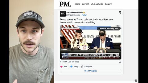 Trump SLAMS LA Mayor Bass Over REFUSAL to Let Residents Clean Their Lots