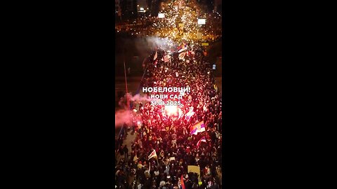 Student protest in Serbia