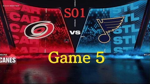 NHL 25 CAR vs STL Game 5