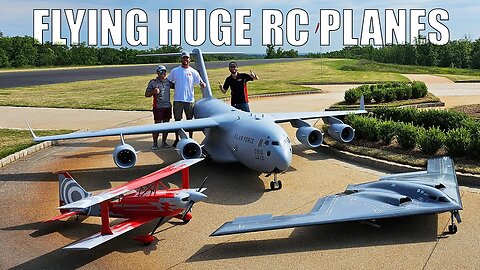 Flying RC planes with Tyler Perry and Cleetus McFarland.