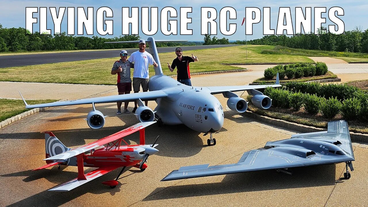 Flying RC planes with Tyler Perry and Cleetus McFarland.