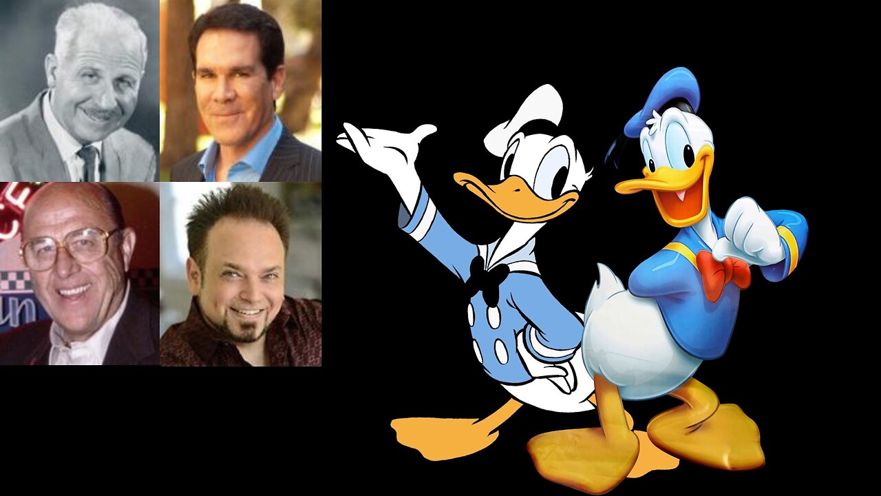 Animated Voice Comparison- Donald Duck (Disney)