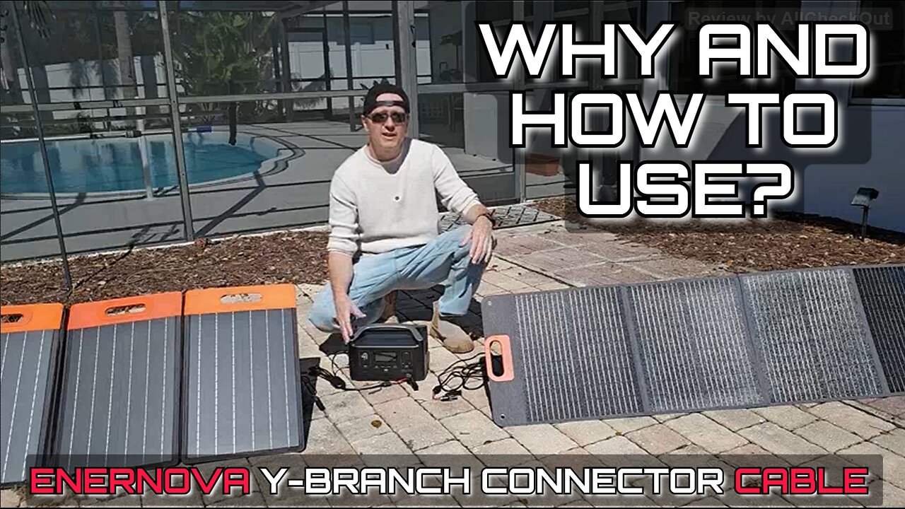 ENERNOVA Y-Branch Cable Review: Solar Connectors for 2 Panels, When And How To Use?