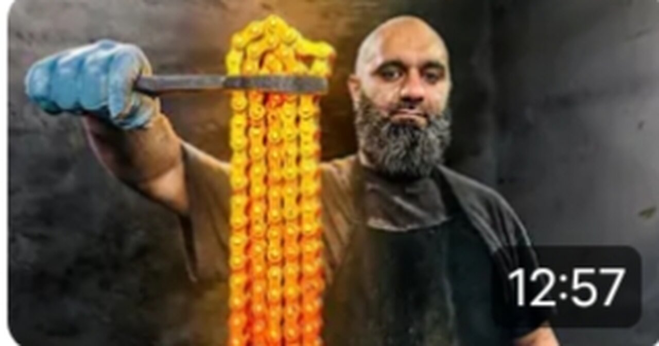 Just Heat Up The Motorcycle Chains & The Knife Is Also Ready