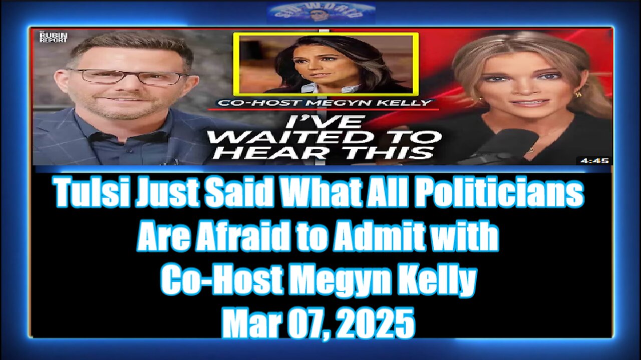 Tulsi Just Said What All Politicians Are Afraid to Admit with Co-Host Megyn Kelly