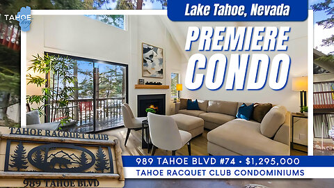 Inside a PREMIERE LUXURY CONDO in Incline Village Lake Tahoe Nevada!