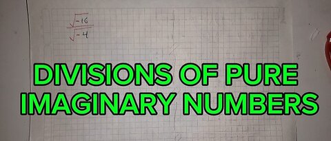 DIVISIONS OF PURE IMAGINARY NUMBERS: three application exercises