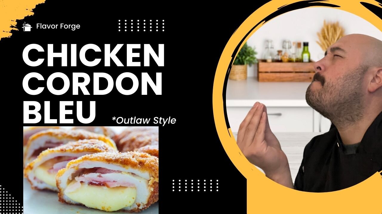 Outlaw Style Chicken Cordon Bleu: Breaking the Rules, One Bite at a Time