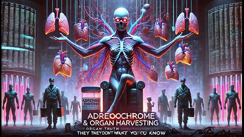 Adrenochrome & Organ Harvesting: The Chilling Truth They Don't Want You to Know