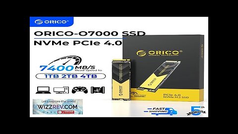 ORICO PCIe4.0 M.2 NVMe SSD PS5 Gaming 7400MB/S Internal Solid State Drive Review