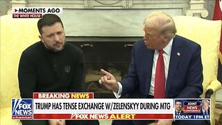 Trump, Vance have HEATED EXCHANGE with Zelenskyy in White House meeting