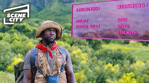 Jumanji Welcome to the Jungle: Strengths and Weaknesses (Kevin Hart 4K HD Clip) | With Captions.