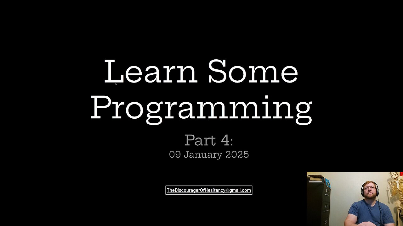 Beginner Programming: Part 04