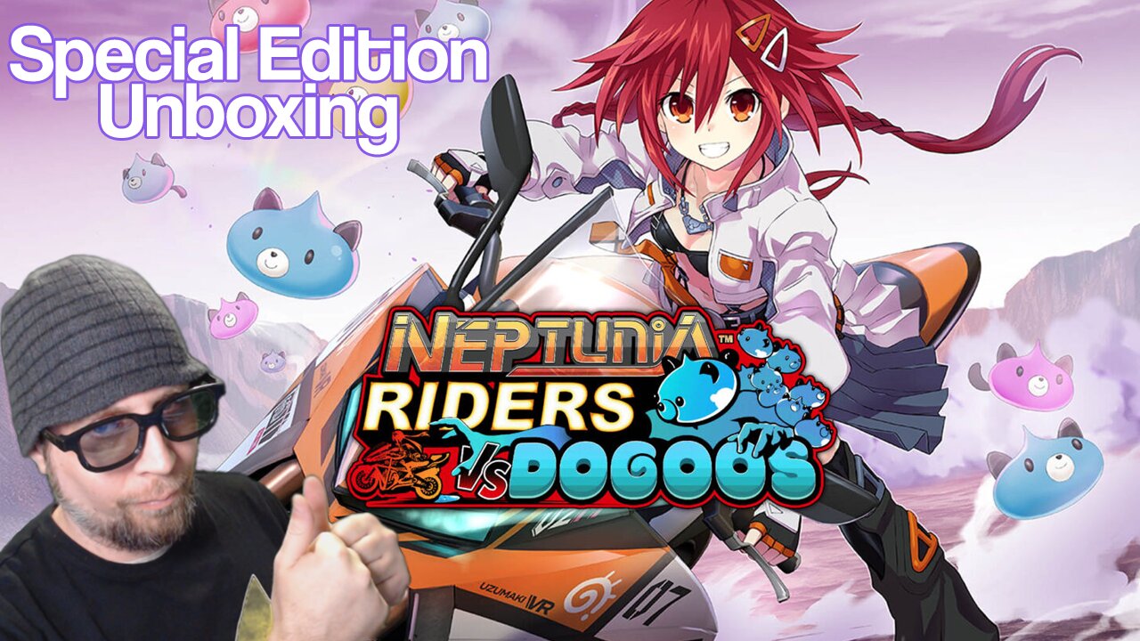 Neptunia Riders Vs Dogoos - Unboxing Collectors Edition