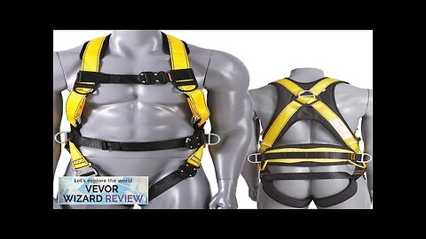 VEVOR Safety Harness Full Body Harness Safety Harness Fall Protection with Added Review