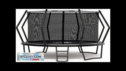 BCAN Trampoline 8FT 10FT 12FT 14FT 15FT 16FT Recreational Trampoline with Enclosure Review