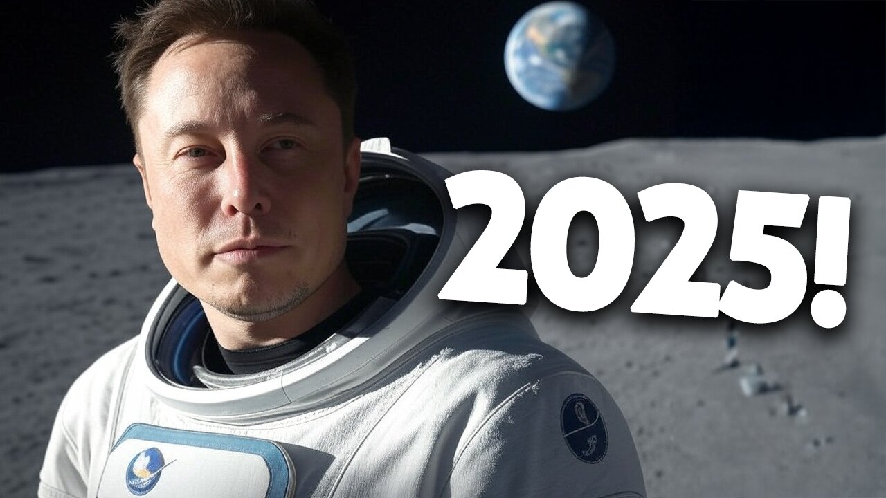 Lunar Race: Will SpaceX's Elon Musk Land on the Moon in 2025?