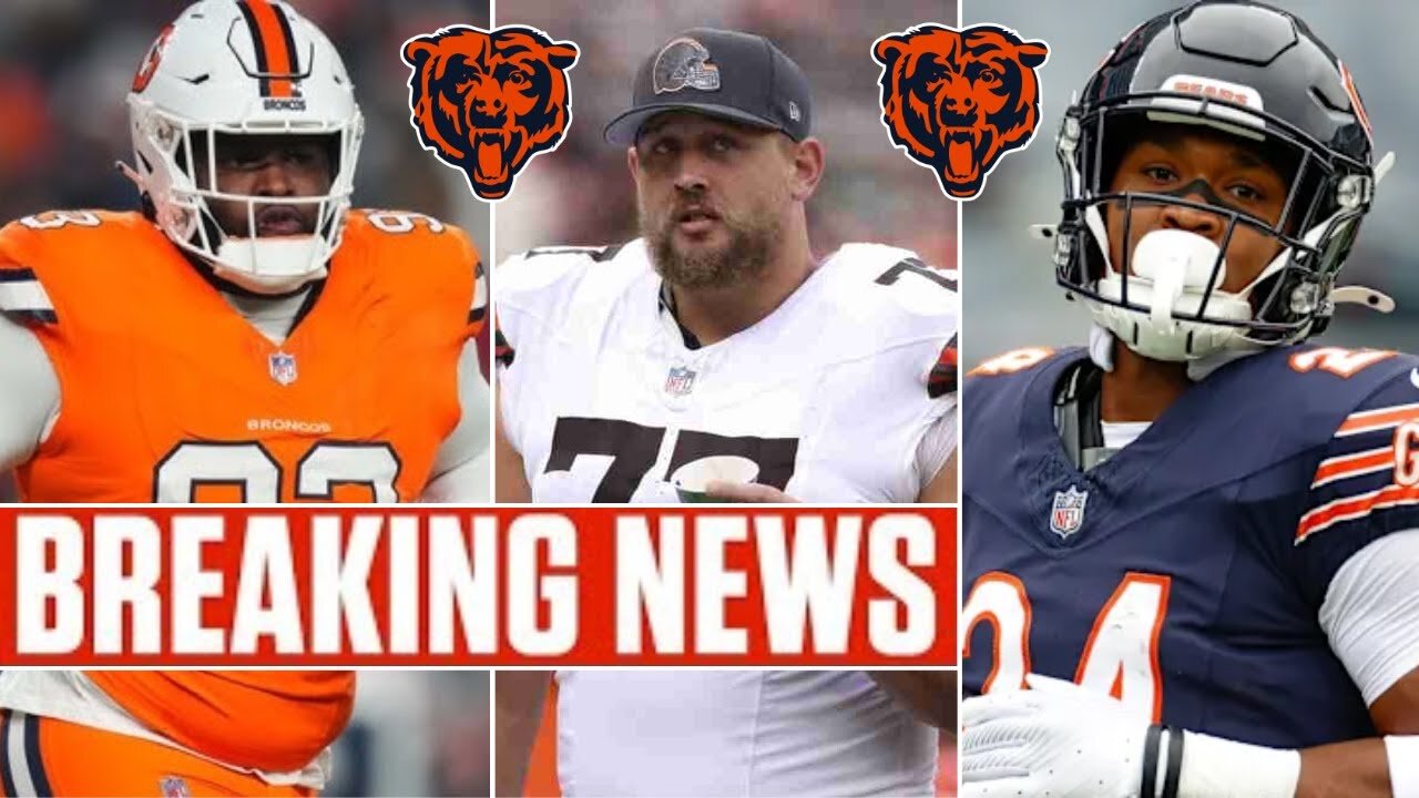 BIG DEAL! Fans SHOCKED 😱 | Latest Chicago Bears Trade Rumors Wyatt Teller, Khalil Herbert & DJ Jones