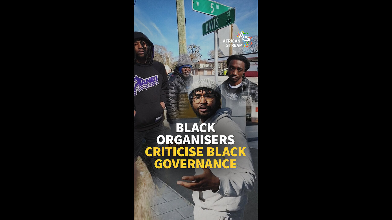 BLACK ORGANISERS CRITICISE BLACK GOVERNANCE