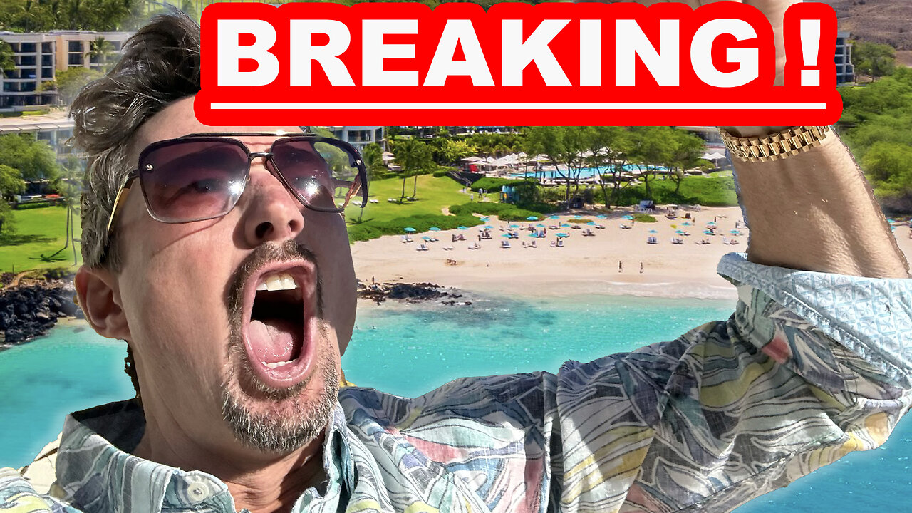 BREAKING !!!!!!! MASSIVE $5.5M ACQUISITION BEACH FRONT !!!!!!! BIG ISLAND HAPUNA BEACH 🏝️⛵