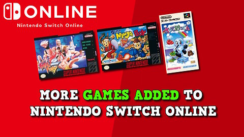 New Nintendo Switch Online Games: What Are They?