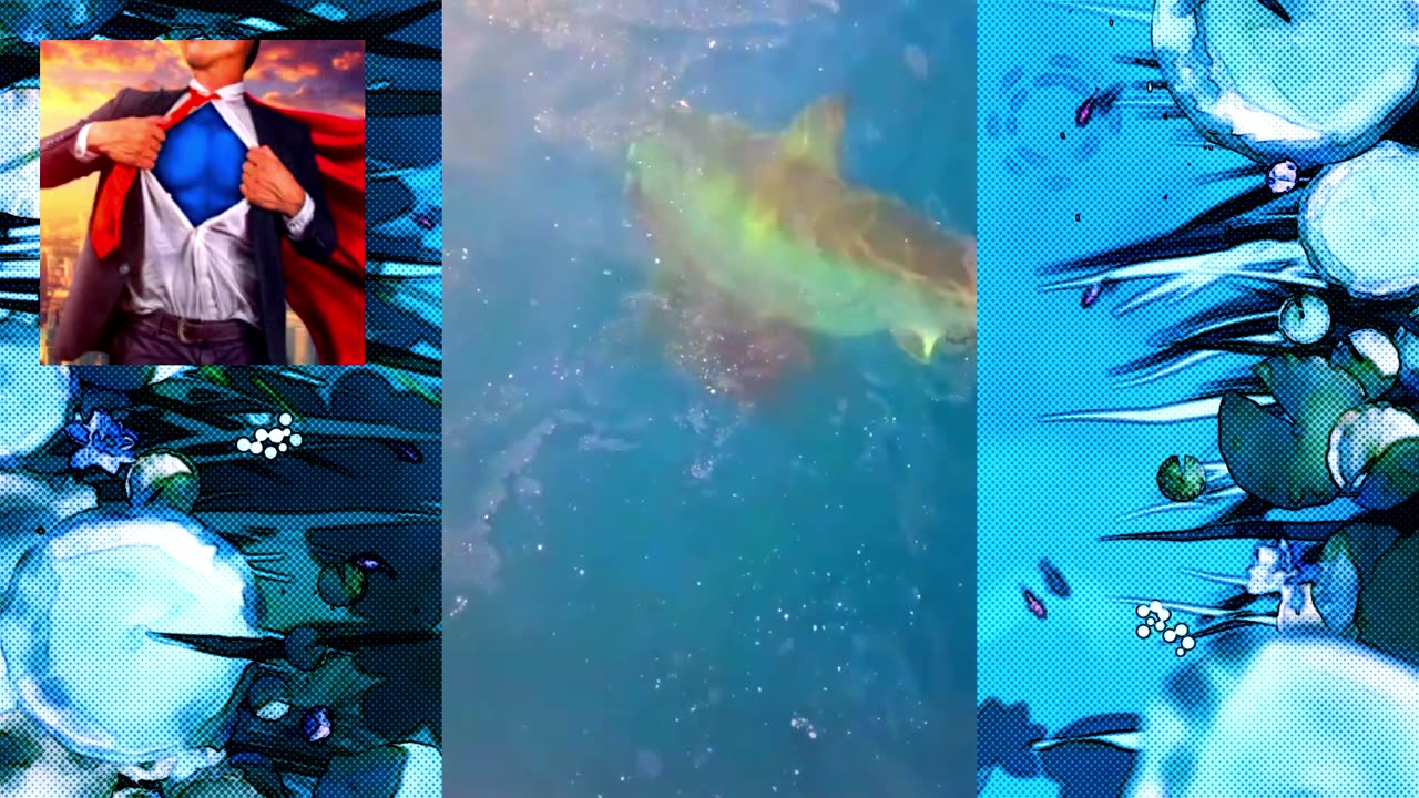 Great White Shark Devours Sperm Whale Off Sarasota Coast!