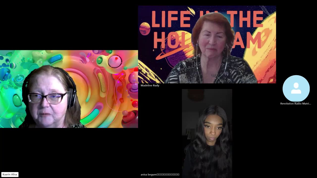 Life in the Hologram with guest Anisa Begu part 2