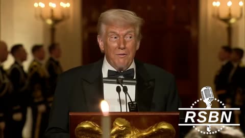 WATCH VIDEO: President Trump Participates in the Governors Association Dinner! - 2/22/25