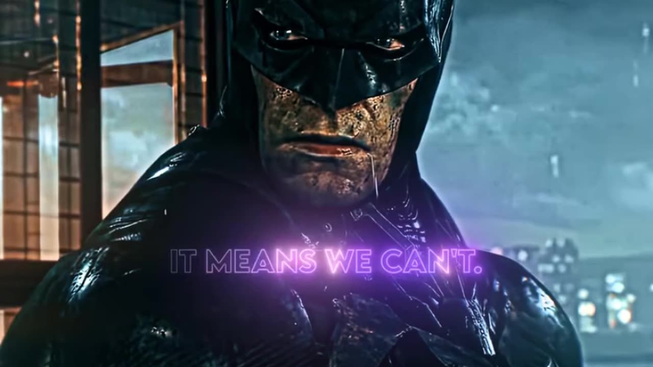 Batman's Inspirational Journey 🦇 | Motivation from the Dark Knight | Arkham Knight