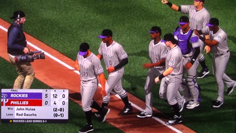 MLB The Show: Colorado Rockies vs Philadelphia Phillies (S10 NLCS G4)