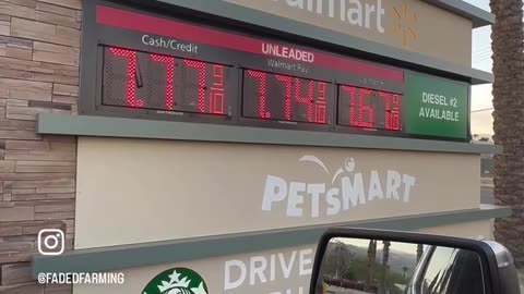 Plus, gas is going up tremendously in California again!