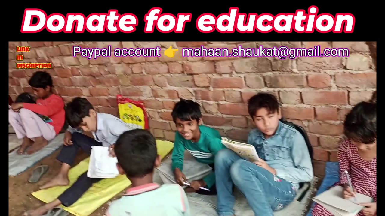 Empower Underprivileged Kids with Education – Your Help Can Change Lives!