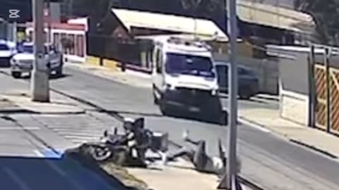 ACCIDENTE AMBULANCIA MOTO ILLAPEL