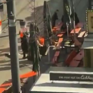 A driver rammed into pedestrians on a street in Mannheim, Germany 🇩🇪