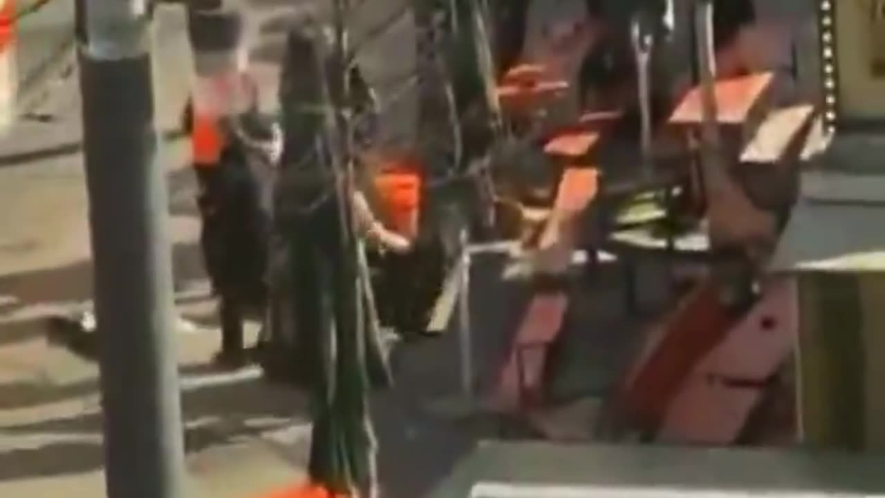 A driver rammed into pedestrians on a street in Mannheim, Germany 🇩🇪