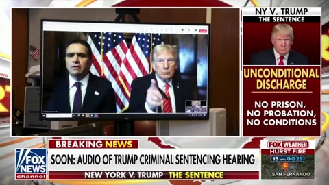 Trump Responds to 'Unconditional Discharge' Sentencing in 'Pathetic unAmerican Witch Hunt'