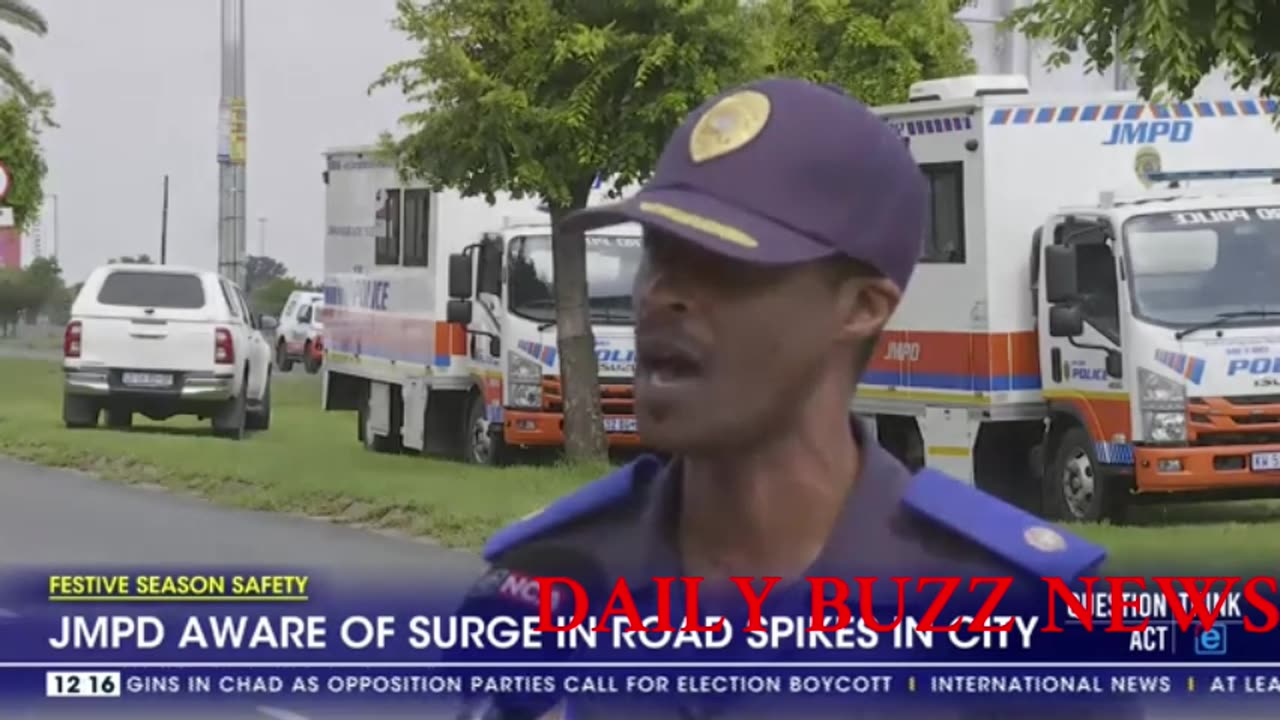 JMPD aware of surge in road spikes in City