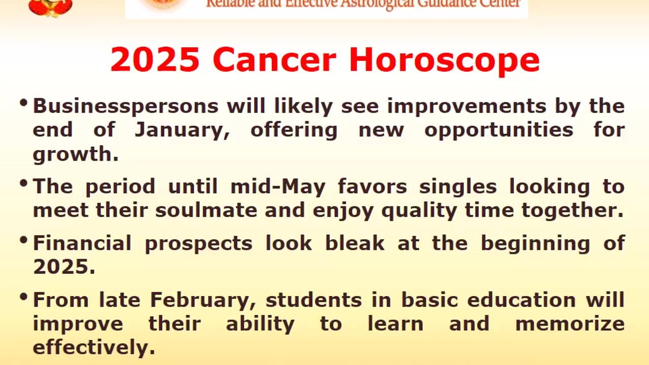 2025 Cancer Yearly Horoscope