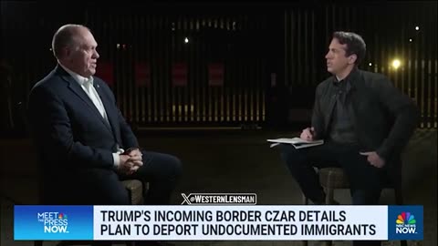 🚨Tom Homan responds to NBC reporter on mass deportations