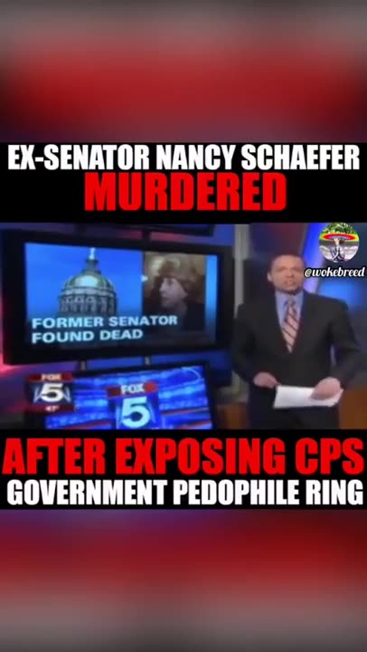 Senator Nancy Shaefer MURDERED and her HUSBAND - after exposing government pedo rings
