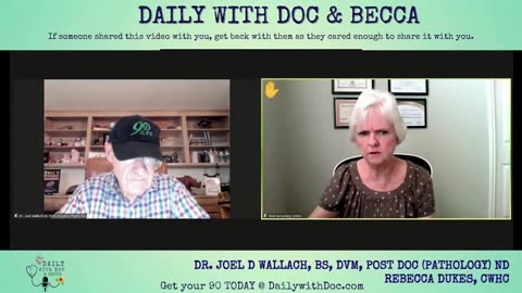 3/12/25 We Revisit ~Dr. Joel Wallach - Feeding the Heart - DWD 8/21/23