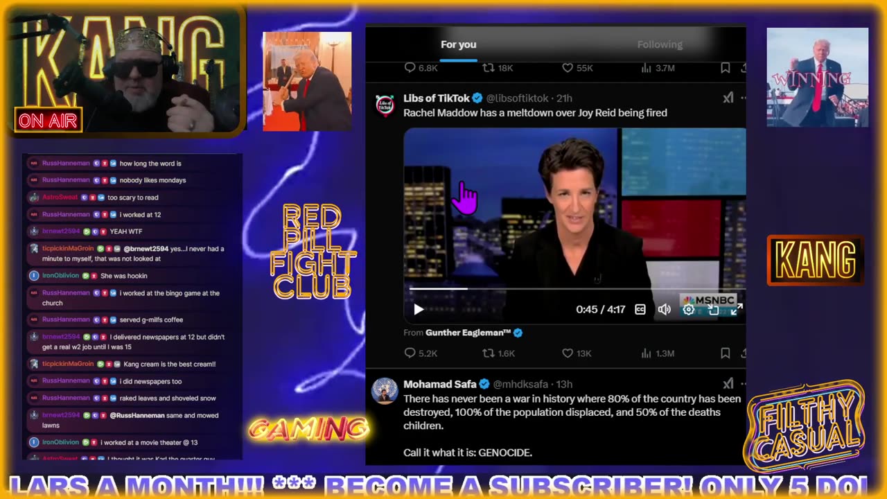 Poor Richard Madcow her Wakanda Fren be fired