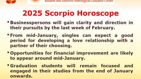 2025 Scorpio Yearly Horoscope