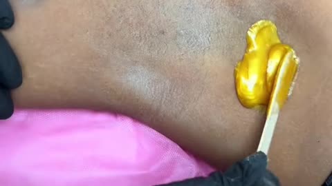 Underarm Waxing with Sexy Smooth Golden Allure Hard Wax | @ts.touch.esthetics