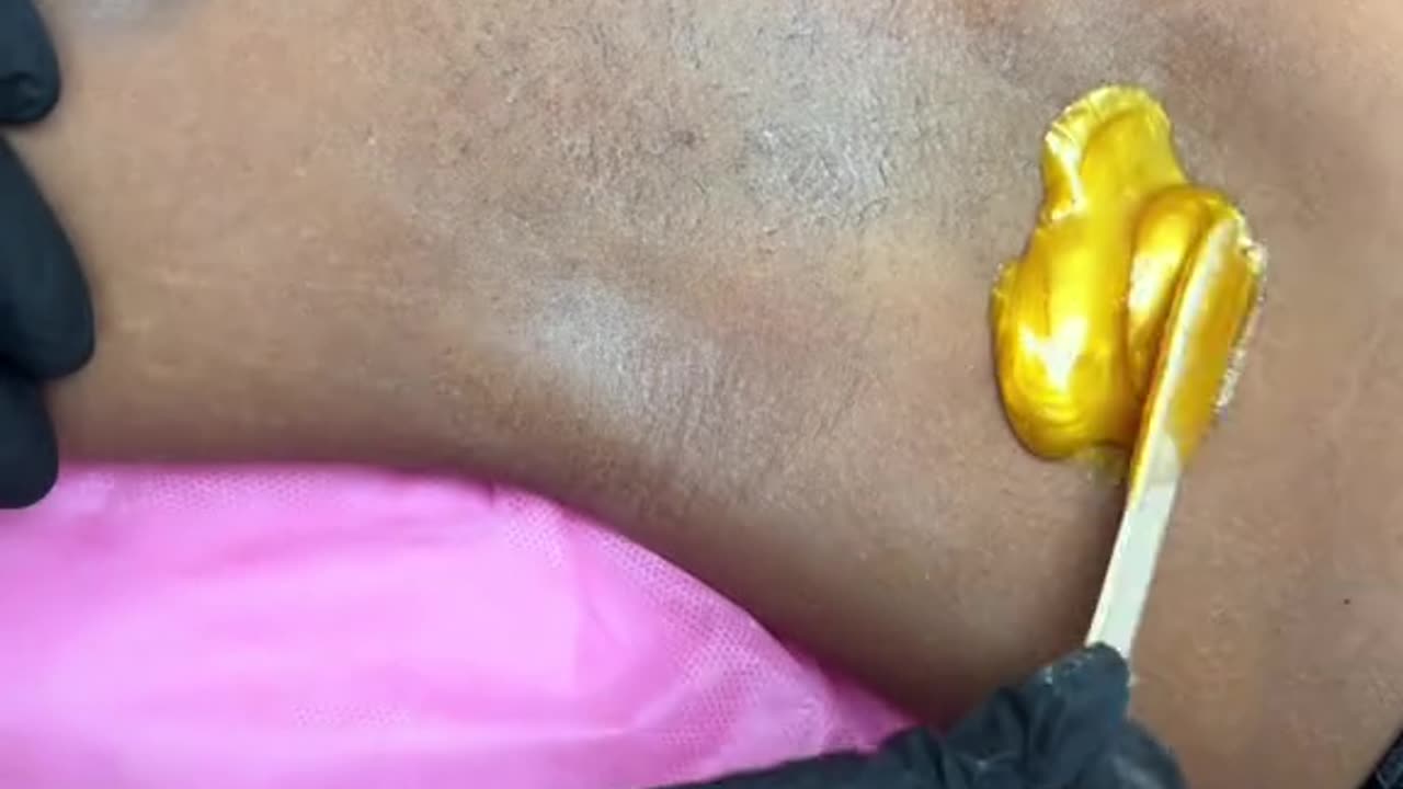 Underarm Waxing with Sexy Smooth Golden Allure Hard Wax | @ts.touch.esthetics